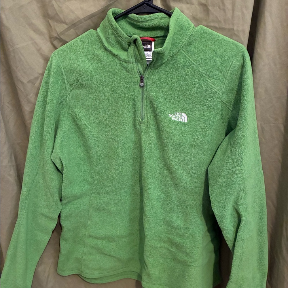 The North Face Vibrant Green Fleece Jacket